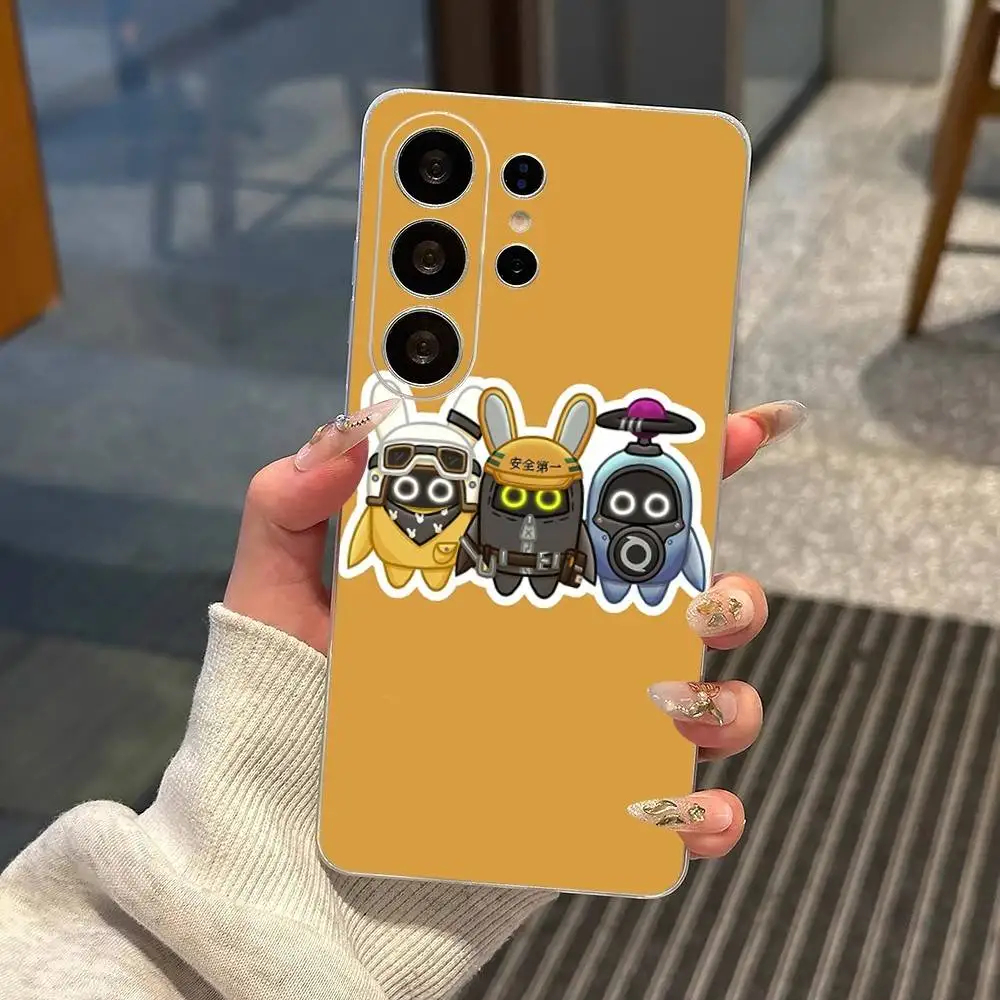 Zenless Zone Zero ZZZ Bangboo Phone Case For Samsung S25,S24,S21,S22,S23,S30,Ultra,S20,Plus,Fe,Note,10,9,5G Transparent Cover