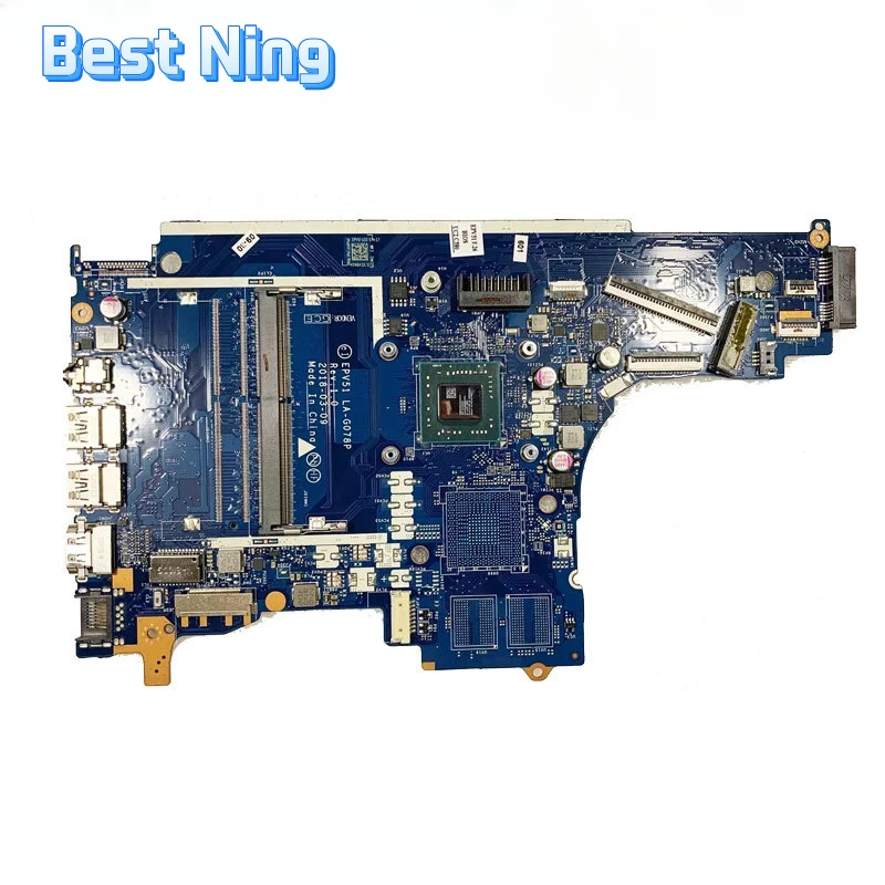 For HP Pavilion 15-DB 15T-DB 255 G7 Laptop Motherboard LA-G078P Notebook Mainboard CPU E2-9000E A4-9125 A6-9225 A9-9425 DDR4 UMA