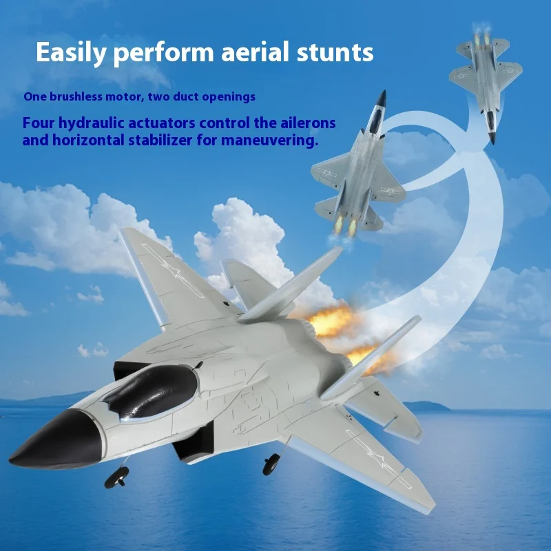 Modello di aereo telecomandato a quattro canali per adolescenti Somerset J-35 Fighter cinese a base in trasportino speciale per acrobazie ad ala fissa