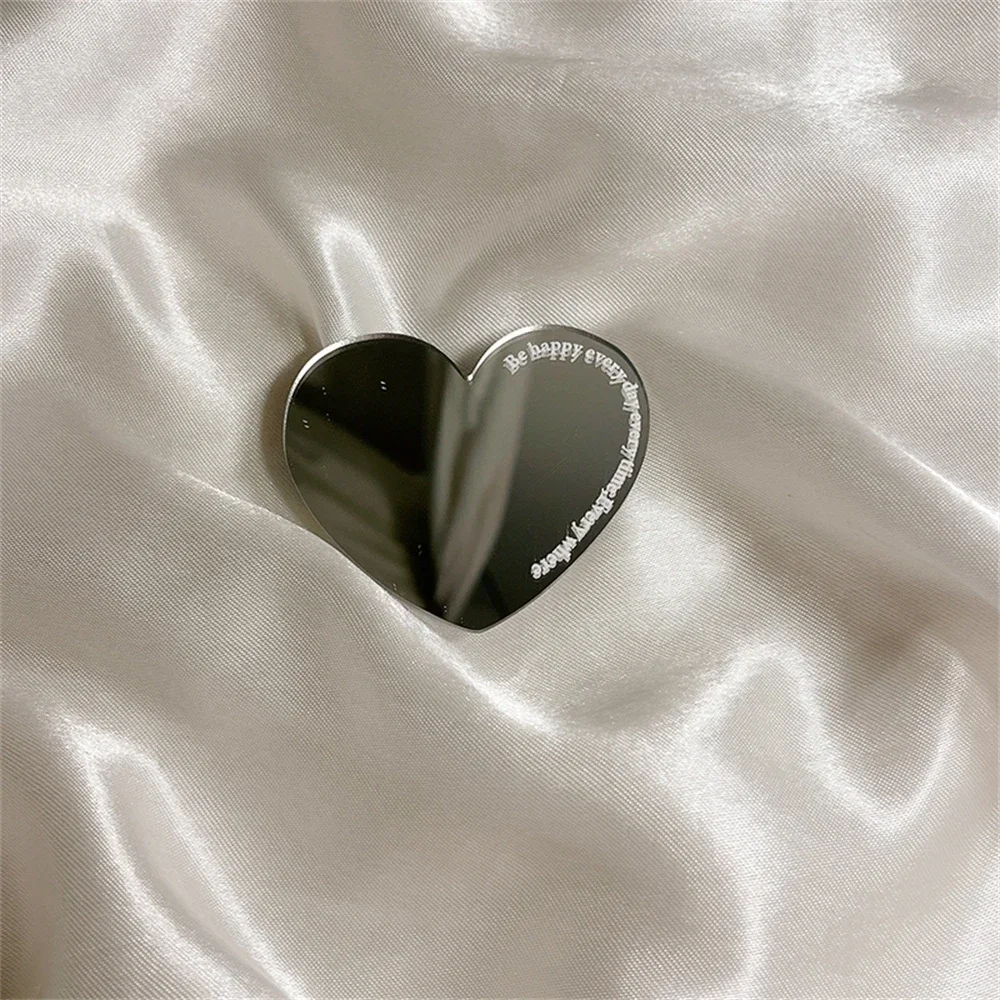 化粧品ラブハートメイクアップミラーブラケット電話グリップ Tok Griptok 韓国ホルダーリング iPhone 15 アクセサリー電話スタンドホルダー