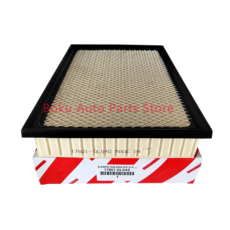 17801-0L040 Auto Parts New Engine Air Filter Element For 2015-2016 Toyotaa Hiluxx 2.7L 178010L040