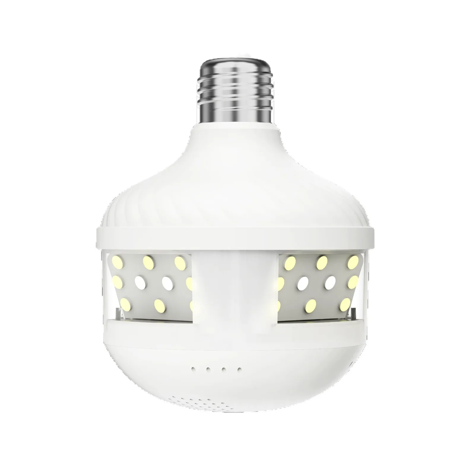 3MP 1296P V380 E27 NightLamp Wireless 360Degree Panoramic View VR IP Camera AI Humanoid Detection Home Security CCTV Monitor