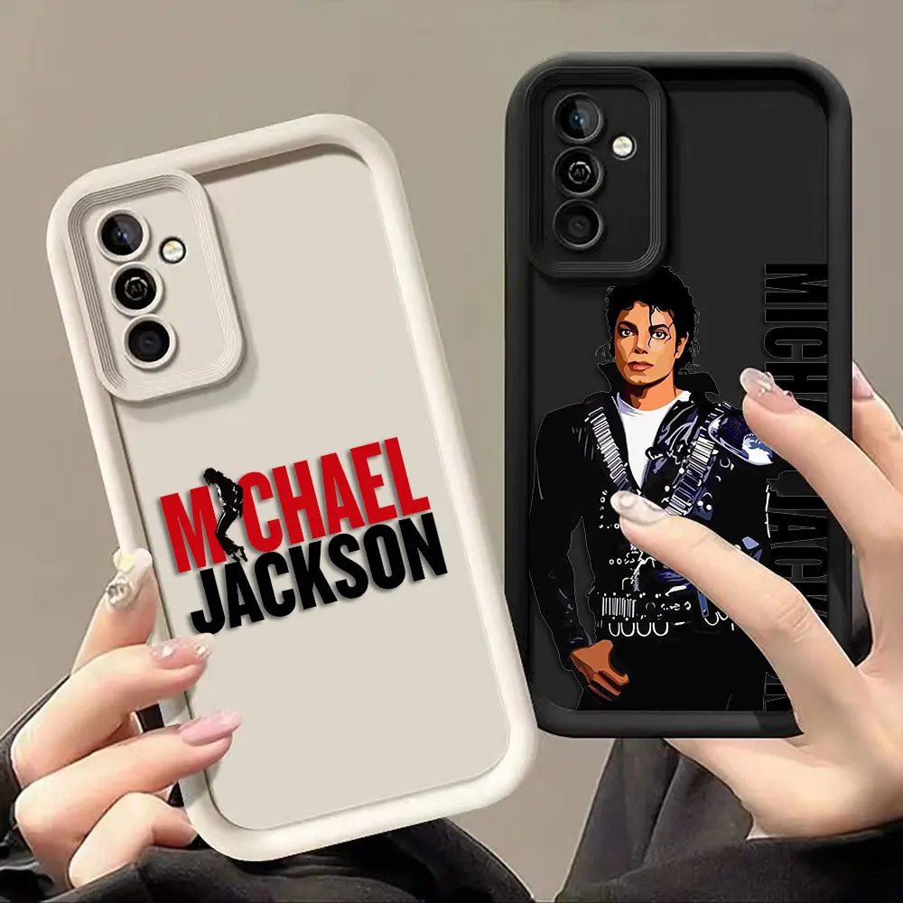 Singer M-Michael J-Jackson Cover Phone Case For Redmi NOTE 13 14 8 9 9S 10 10S 11 11S 11T 12 PRO PLUS TPU Case DIY Shell Funda