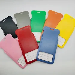 ABS Plastic Slide Credit Card Cover Case Staff Workers ID Holder Working  Pass Work Card Sleeve Holder Bags for Women Men
