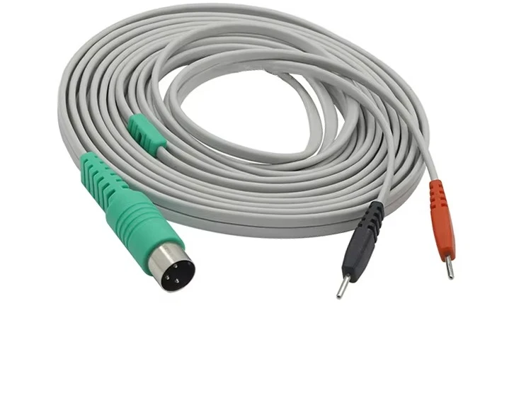 

Medical Cable Pin Electrode Cable Line Wire Tens Electrode Cable Tens 5 Cords Plug