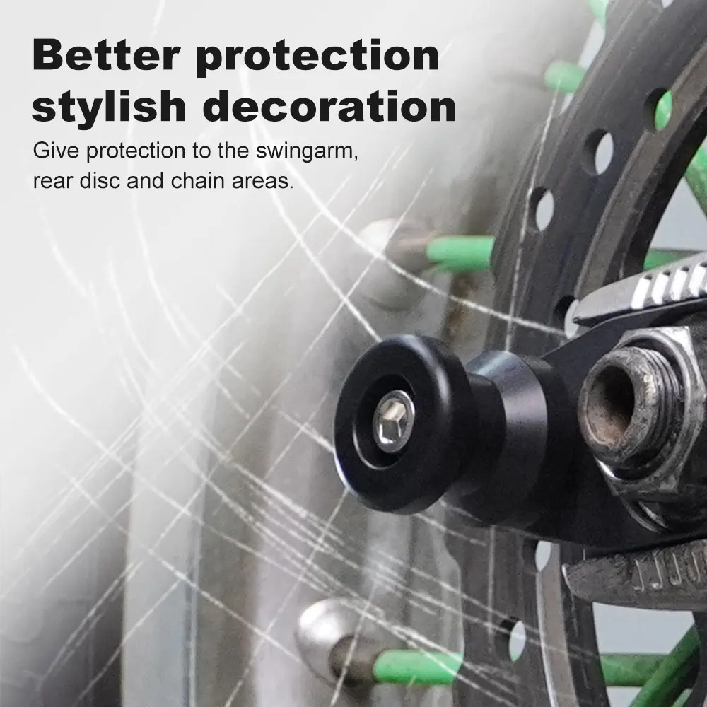 ตัวเลื่อนล้อหลังเพลาสวิงอาร์มสปูลส์สกรูตั้งรถจักรยานยนต์สำหรับคาวาซากิ KLX250 2010-2020 KLX300 2021 2022 2023 2024 klx 300