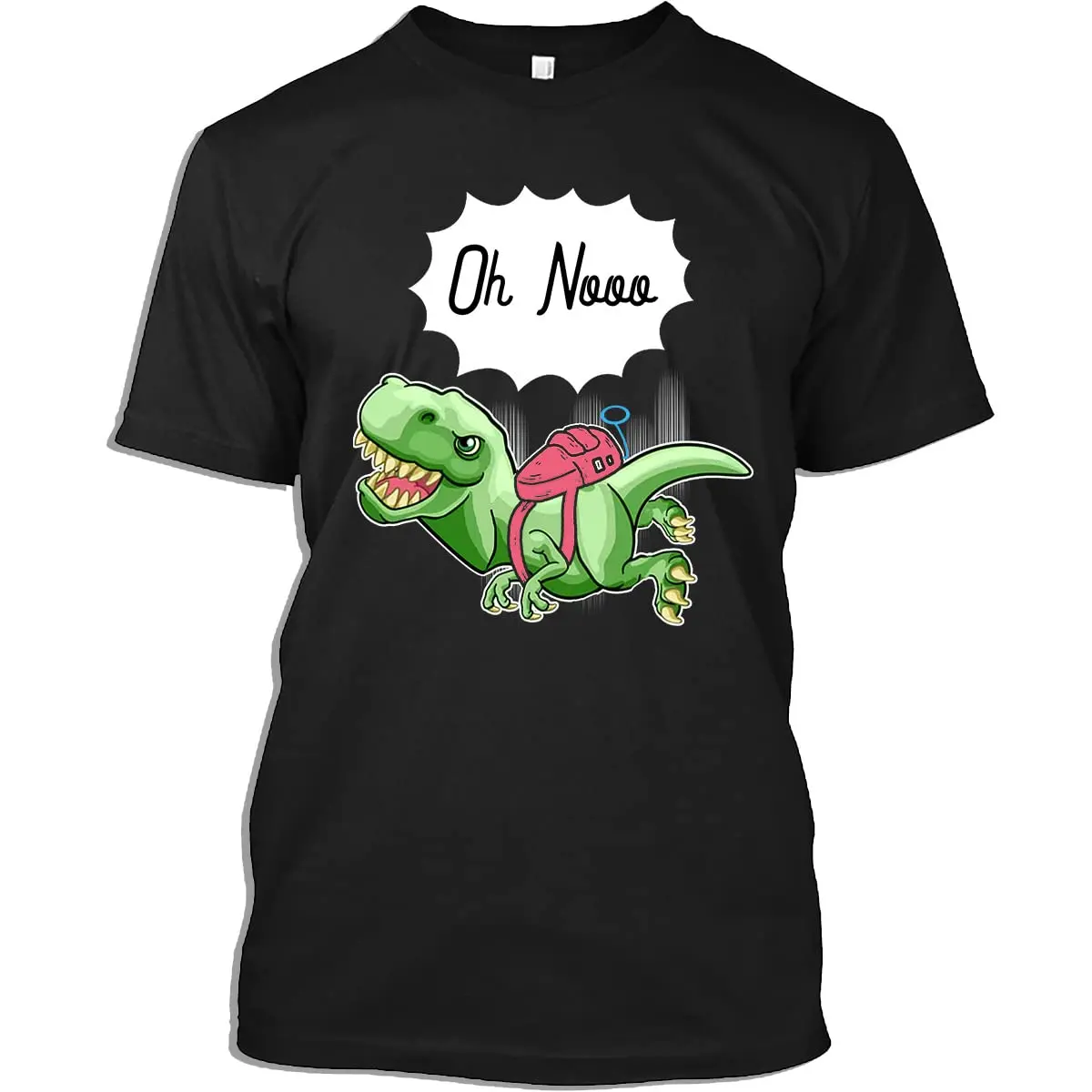 Skysaurus Tshirt Funny Dinosaur T Rex Skydiving Parachuting Gift T-Shirt for Men Women Graphic Y2K oversizedAnime  T-shir