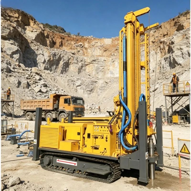 Customized YUGONG Factory Direct Sale Water Well Drilling Rig Pneumatic Rotary Water Well Drilling Rig High Efficiency Machine