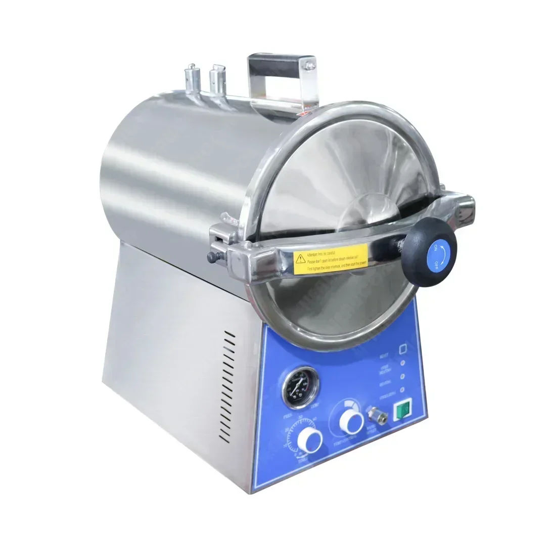 Medical Ful Stainless Steel TM-T24J Table Top Pressure Steam Sterilizer Autoclave Sterlizer