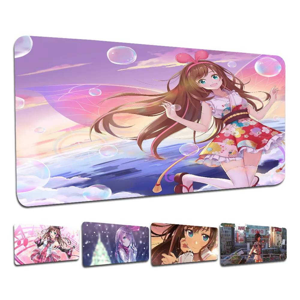 K-Kizuna AI Singer Fashion Gaming Player desk laptop Rubber Mouse Mat Size for CSGO Game Player Desktop PC Computer Laptop