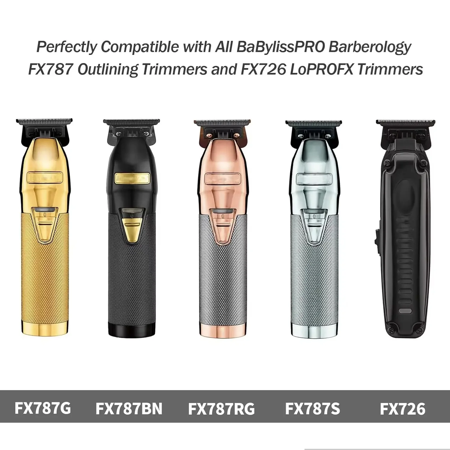 FX707 Professional Replacement Blade For BaByliss Barberology FX787 & FX726, Replacement Accessories Head For babyliss trimmer