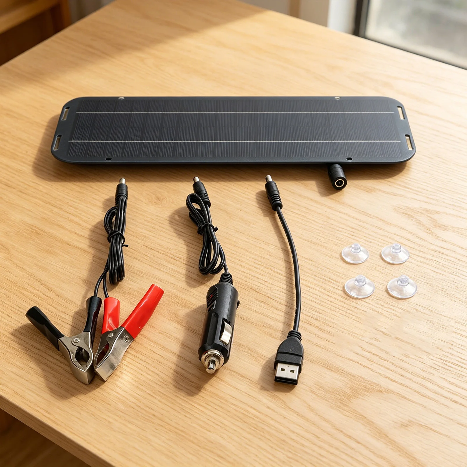 350*140*30MM 30W Solar Panel Solar Panel For RV Charging 18V Charging Module Overcharge Protection Reverse Discharge Protection