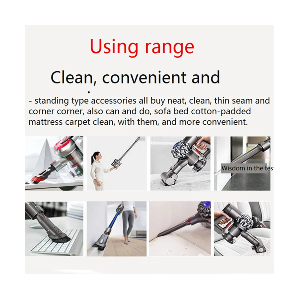 Conjunto de fixação a vácuo para v7 v8 v10 v11 v12 v15 aspirador cabeça sucção colchão escova cabeça escova macia