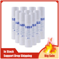 10 PCS Universal Water Filter PP Cotton Filter Cartridge Sediment Water Filters Polypropylene Material