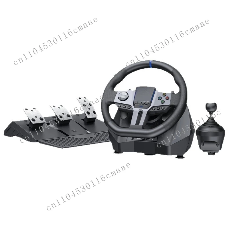 V9 Gen2 racing game steering wheel 900 degrees car emulator PC PS4 SWITCH