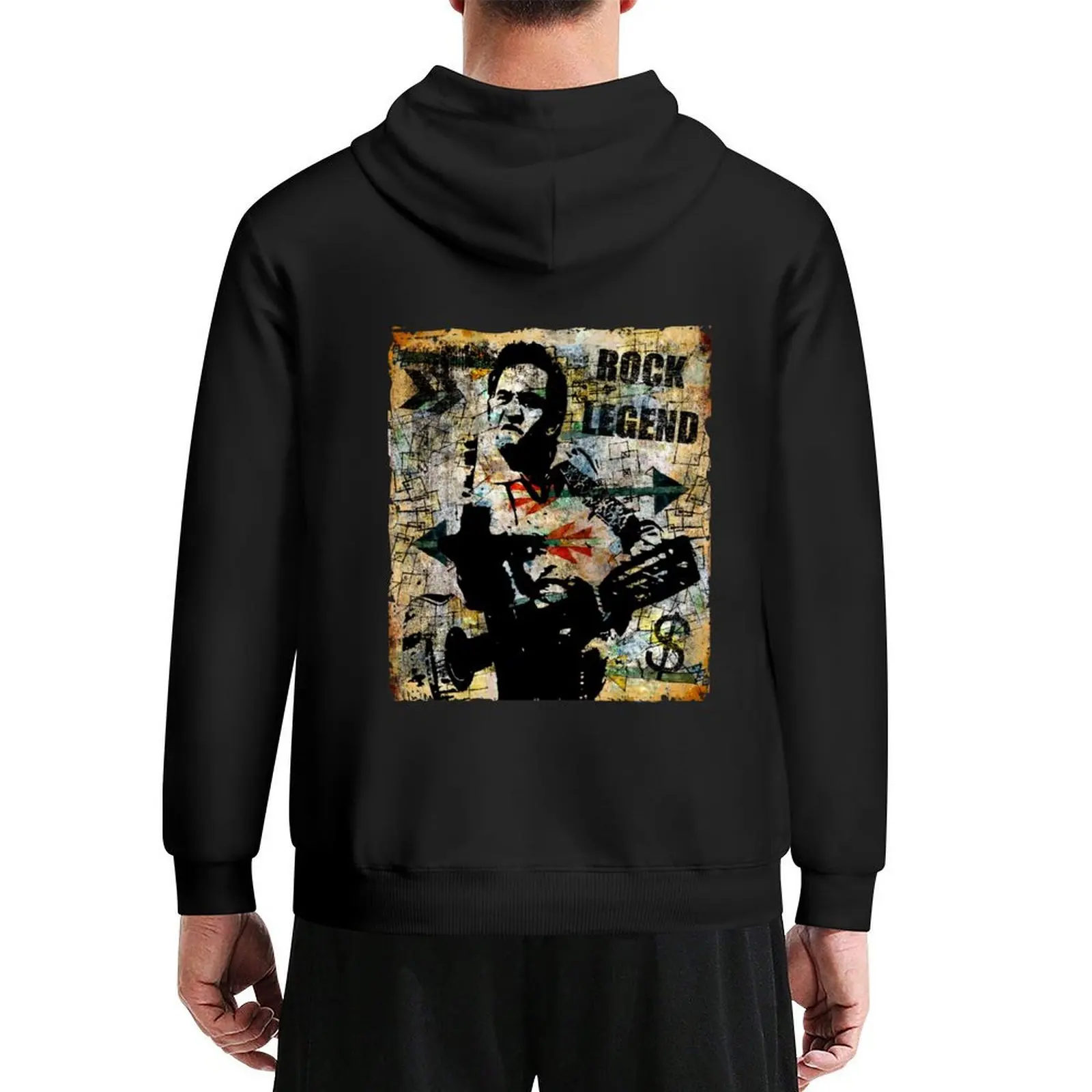 

Rock Guitar Music Legend Hoodie men's clothing men's winter sweater autumn new products men's coat tracksuits