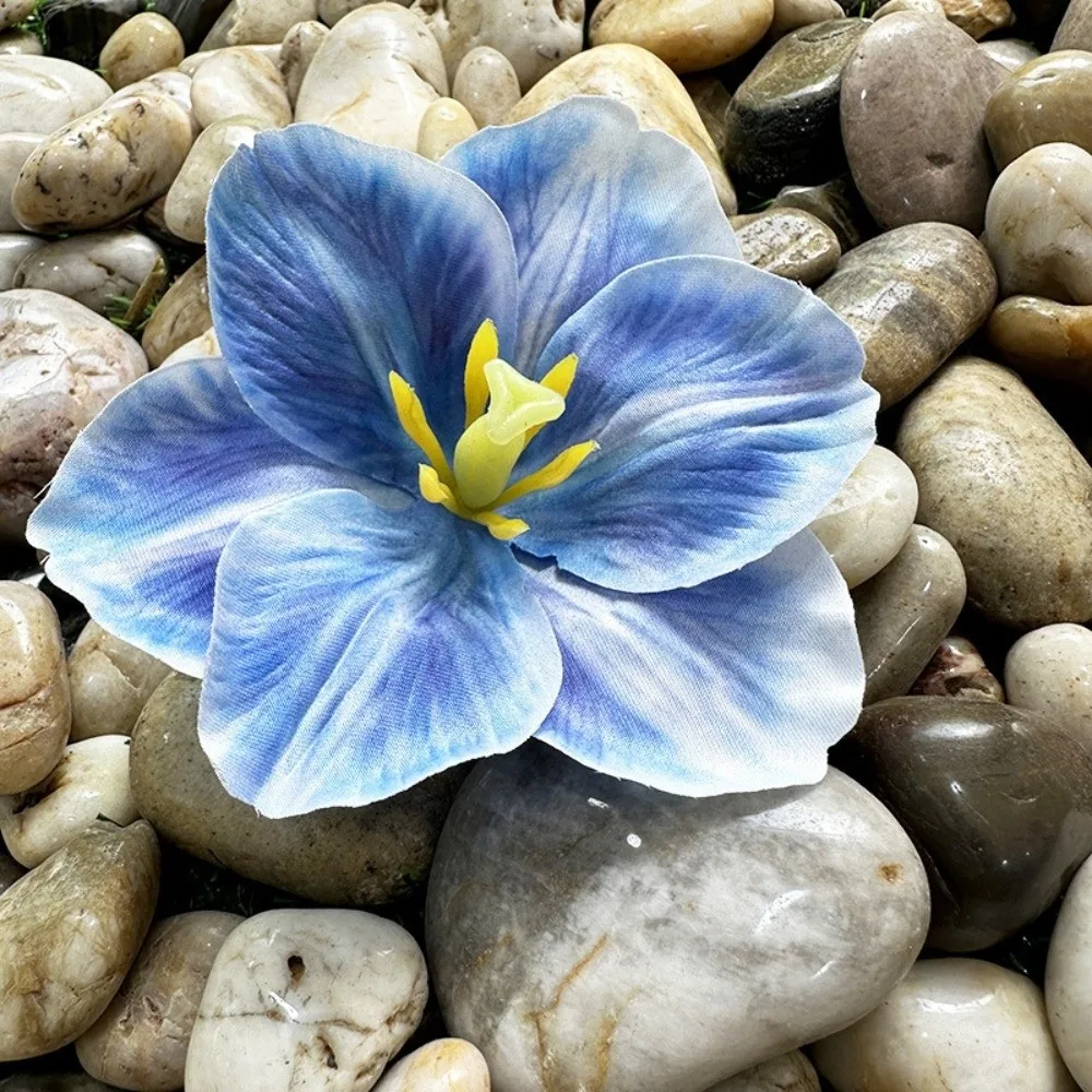 10pcs 10cm Artificial Tulip Heads Single Head DIY Flower Supplies Silk Flower Heads Fake Tulip Flowers Home Decoration
