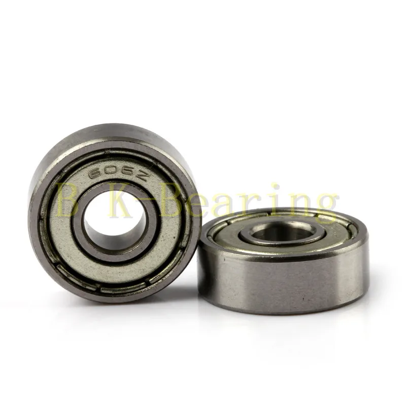 

606ZZ Deep Groove Ball Bearing Double-Metal Seal Bearings Pre-Lubricated and Stable Performance Miniature 6x17x6mm