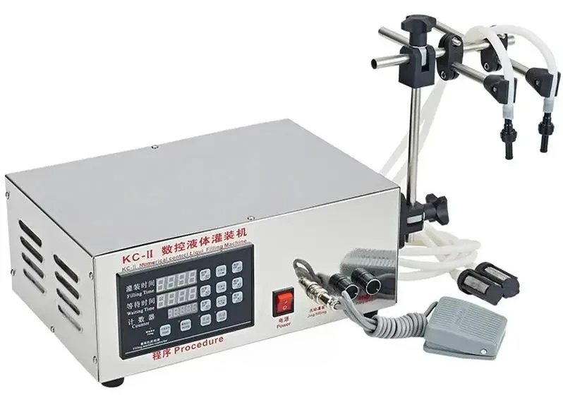 

# l Top Quality for GFK-280 Double Head Water Digital Filling Machine Liquid 10-100ml