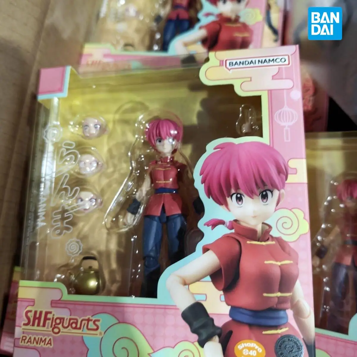 

Original Bandai S.H.Figuarts Ranma Saotome 1/2 Early Ranma Movable Toys Doll Action Figures Assembled Models