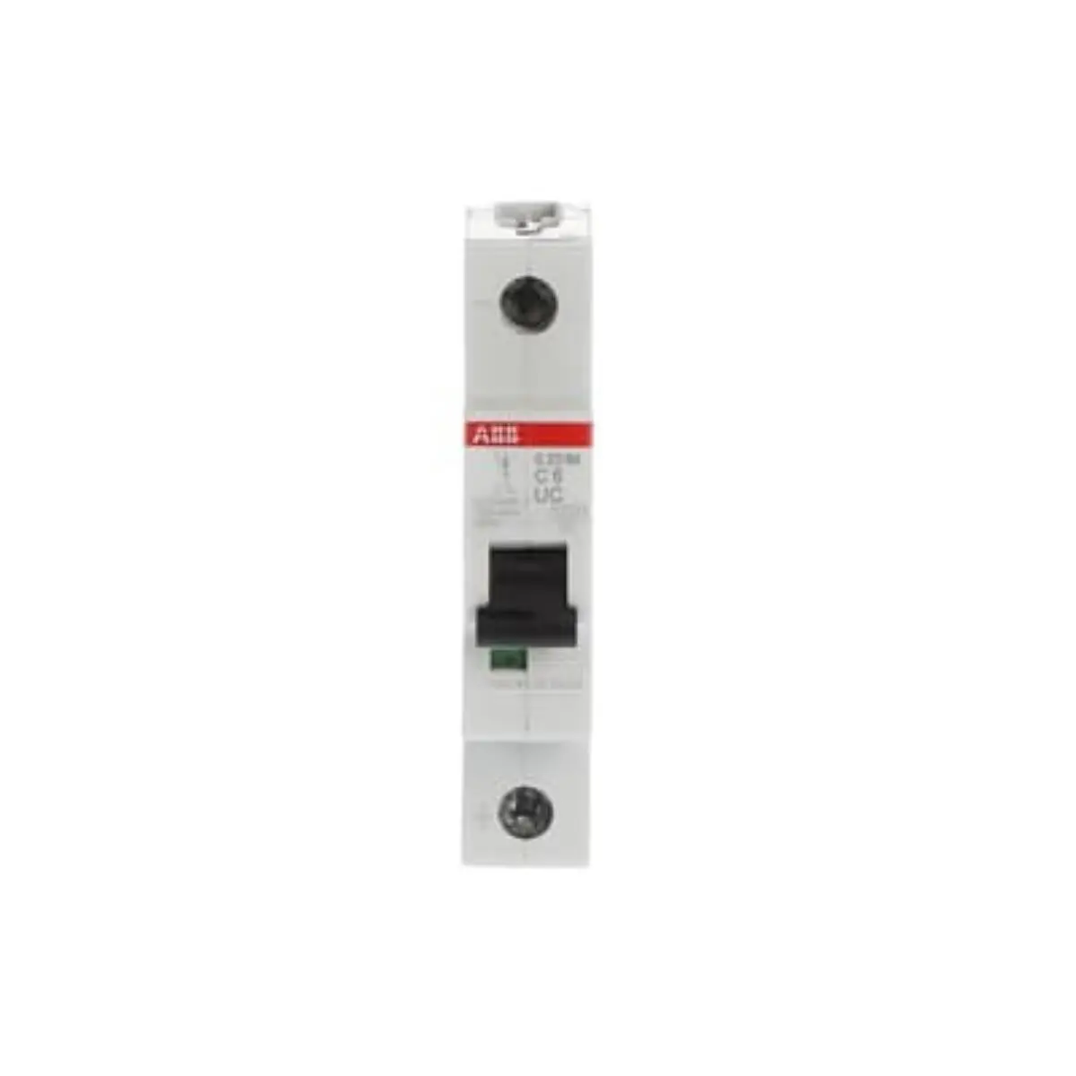 12 pcs S201M-C6UC 10117711 2CDS271061R0064 Miniature Circuit Breaker - S200MUC - 1P - 6 A - C - (AC) 10 kA