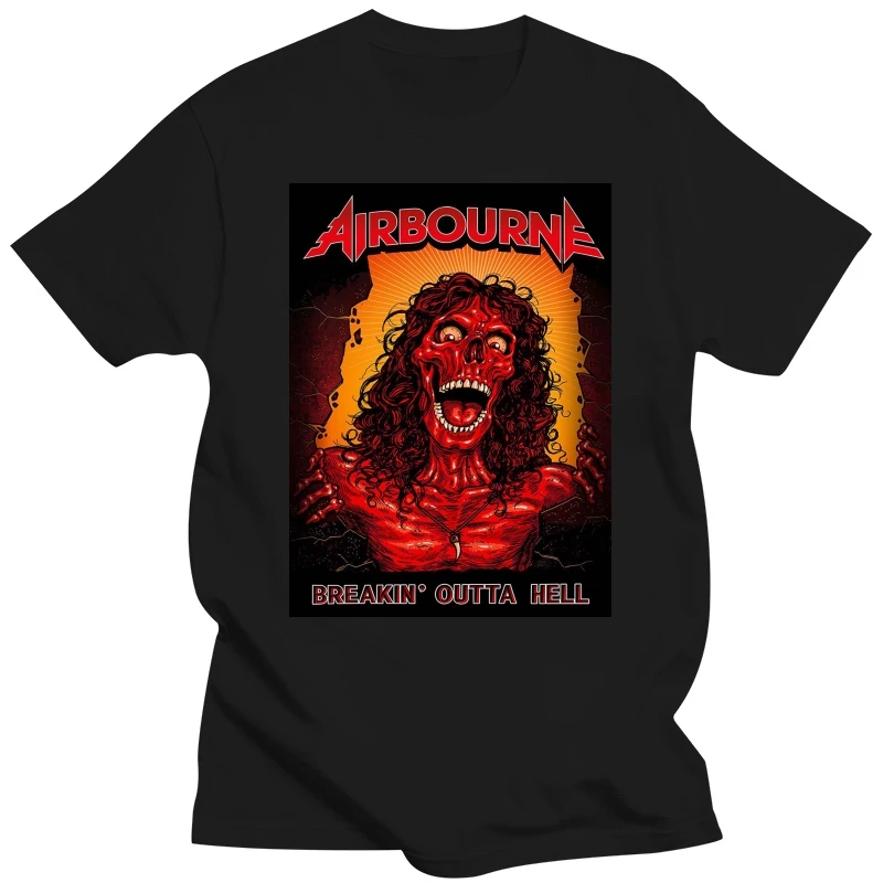 Airbourne Breakin Outta Hell Shirt S-XXL Official T-Shirt Metal Rock Band Tshirt