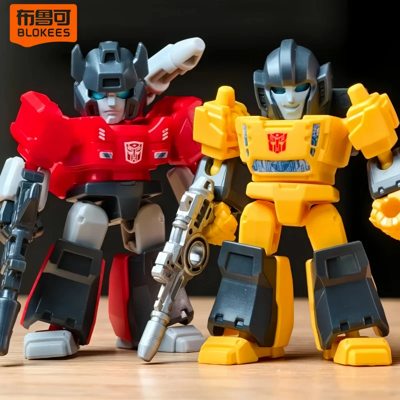 

2026 Blokees Transformers Defender Version Vol.5 Blind Box Megatron Movable Figure Assembly Model Collectible Toys Birthday Gift