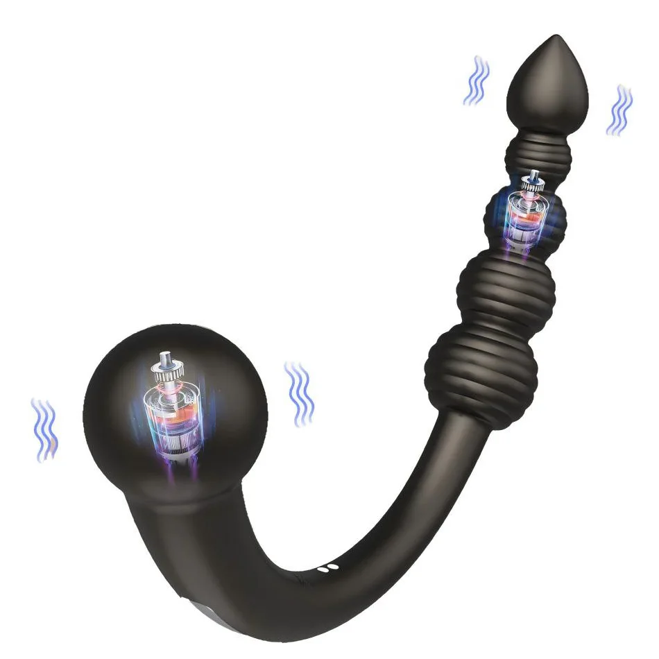 Vibrating Prostate Massager Stick Butt Plug Adult Anal Toys Male Sex Toys for Men Women Anal Vibrator Plug G Sopt Dildo Wand