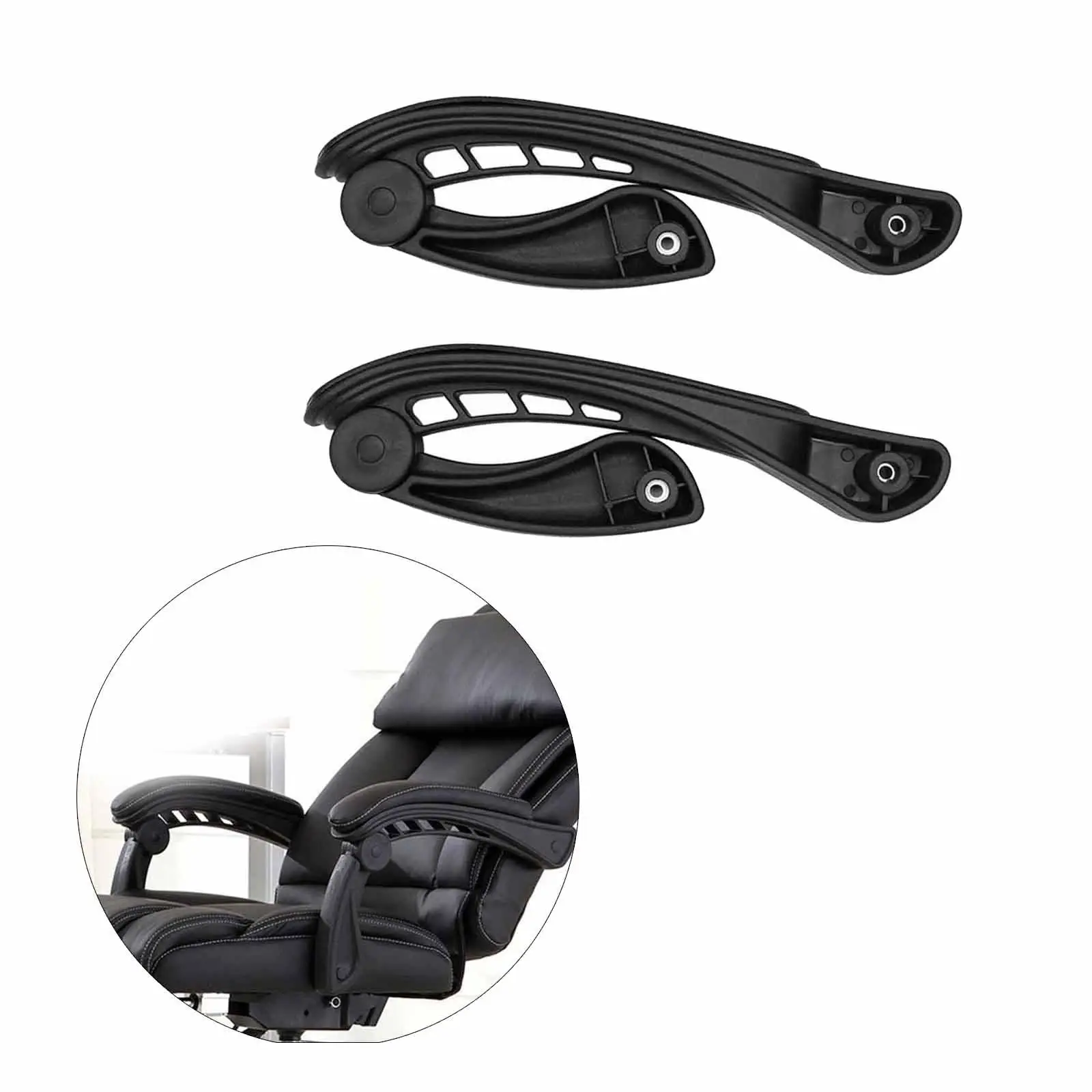 Accessori per braccioli per sedia da ufficio da 2 pezzi Bracciolo di collegamento per sedia da ufficio