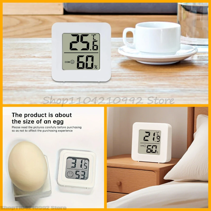 

Цифровой термогигрометр для помещений с мини-экраном LCD – датчик температуры и влажности в помещении