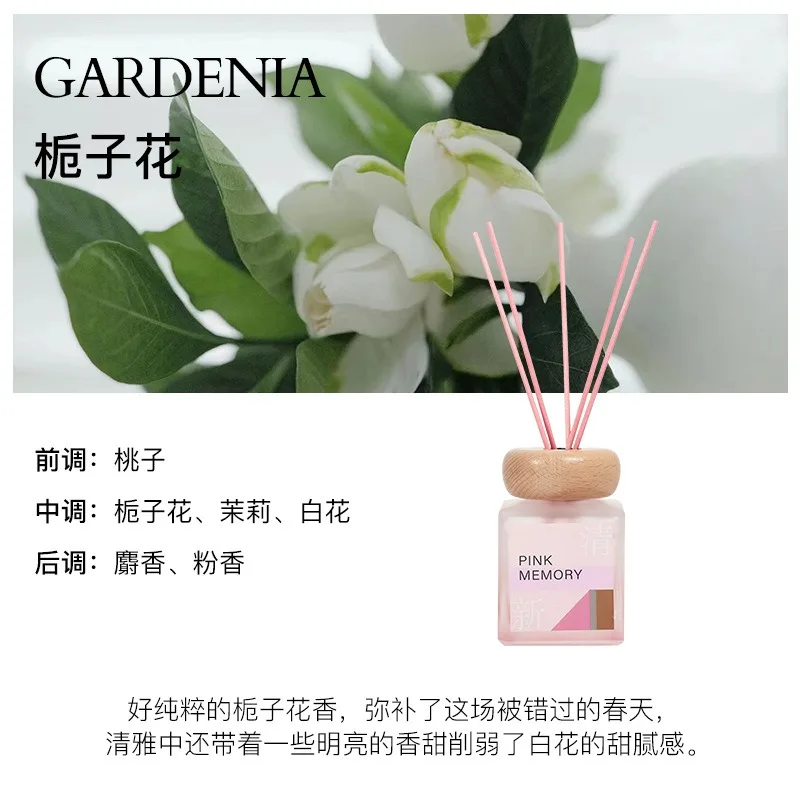 الزيوت العطرية لموزع القصب: جاردينيا، أولونج الخوخ الأبيض، بلوبيل. للاستخدام المنزلي لتنعش الهواء الداخلي وإزالة الروائح. #5