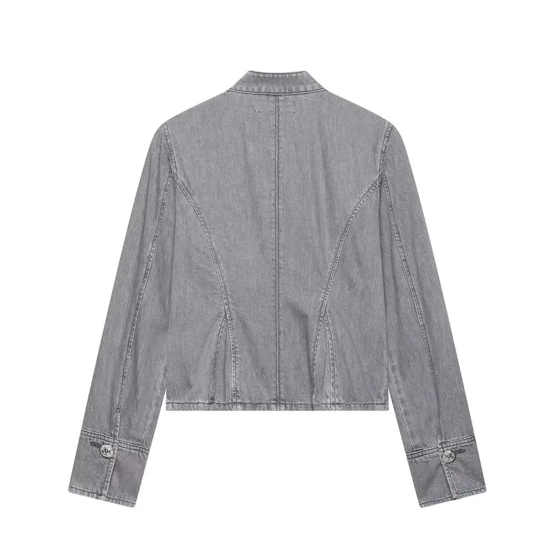 Summer 2026 Women's Versatile Knot Decorated Short Skirt Style Coat Outerwear Commute Style All-Match Outerwear