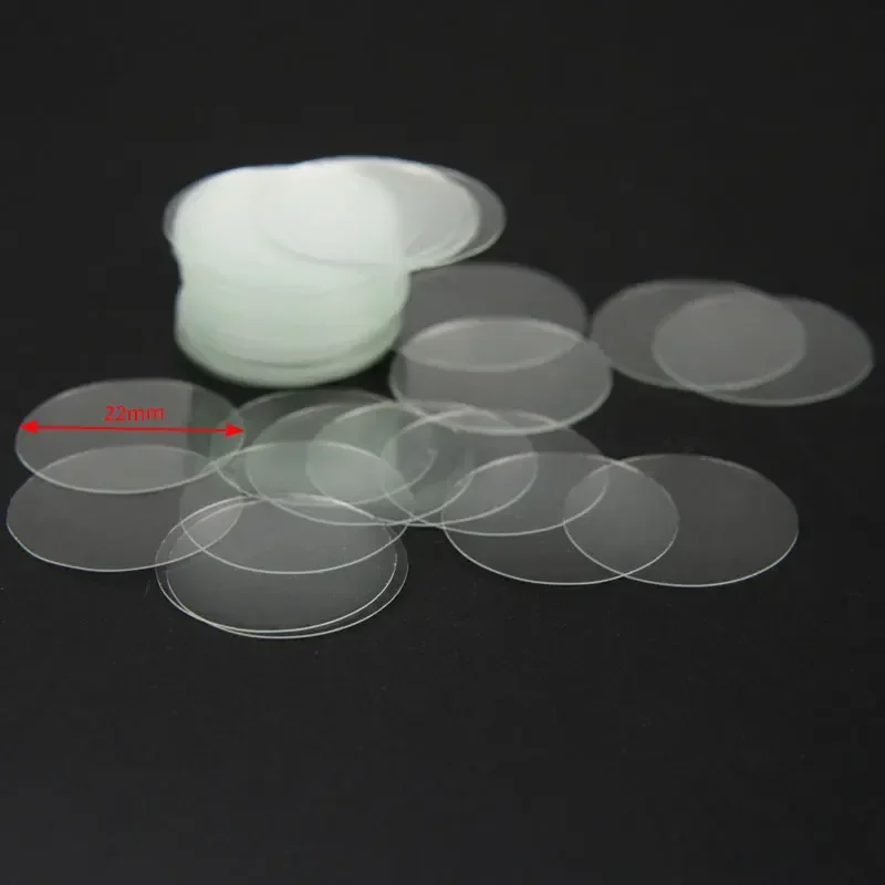 20mm 22mm Round Blank Microscope Glass Slides Cover Slips Laboratory Glass Slides 300pcs