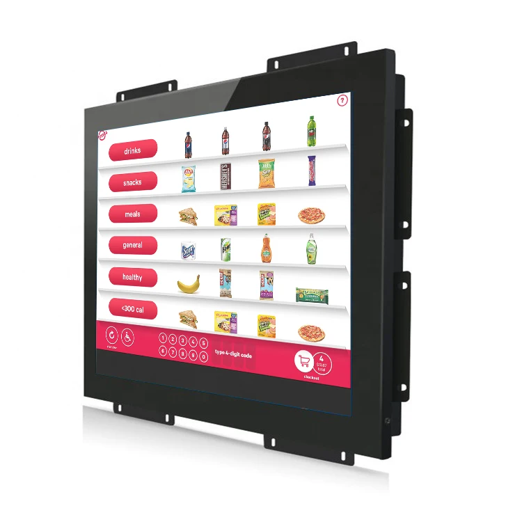 Wholesale 10 15 156 Inch Ip65 Waterproof Good Cooling System Touch Screen Lcd Open Frame Pcap Touch Monitor