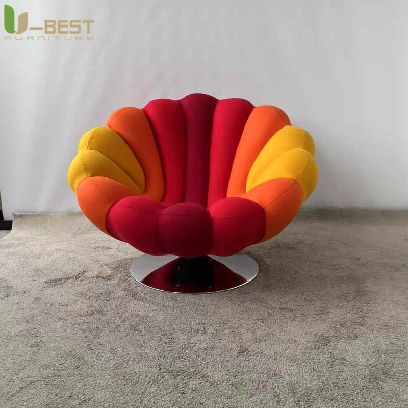 

Дизайнерское кресло для приемных зон из ткани для бутик-отелей и роскошных лобби