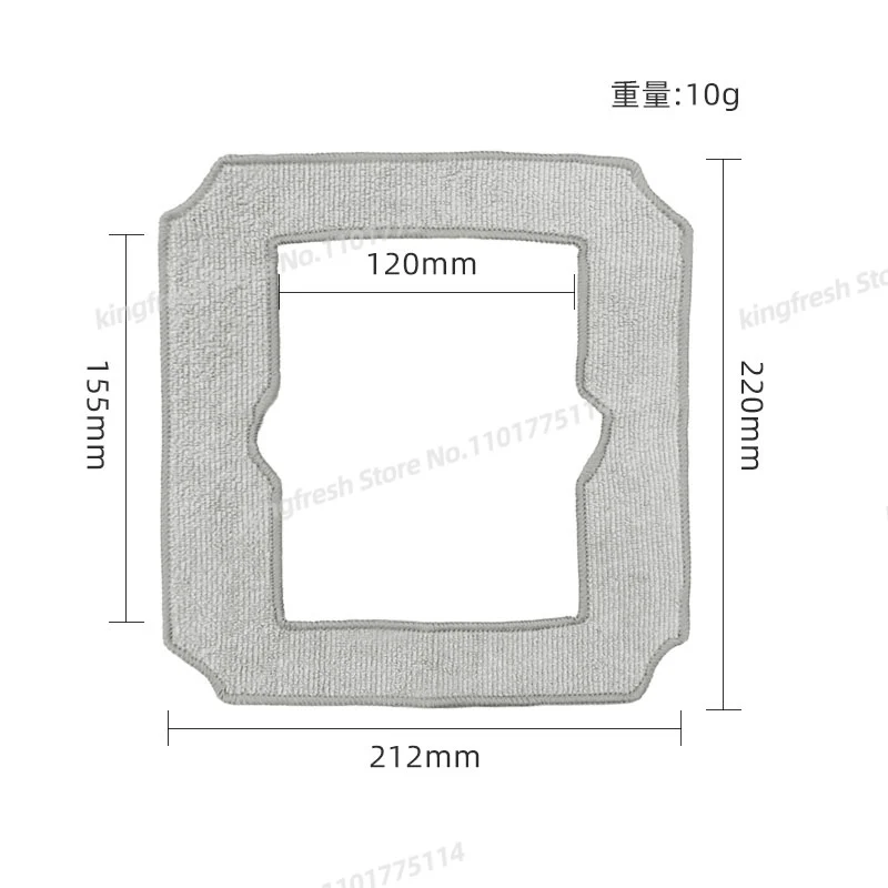 適合機種： ( Ecovacs WINBOT MINI ) 自動窓掃除機パーツ：モップパッド、モップクロス、交換用アクセサリー