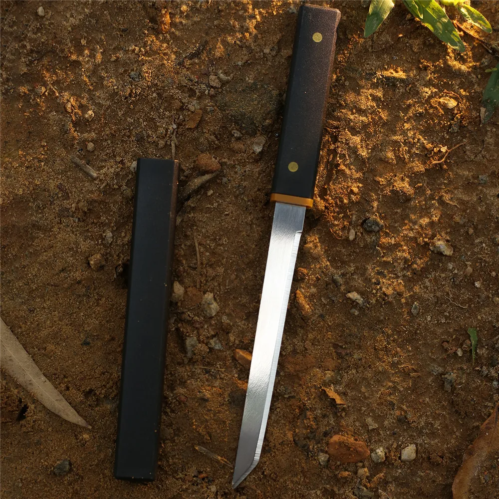 Barbecue Utility Knife Slicing Fish Fruit Steak Knife Plastic Handle Kitchen Knives Sharp Boning Butcher Chef Knife Cleaver Meat