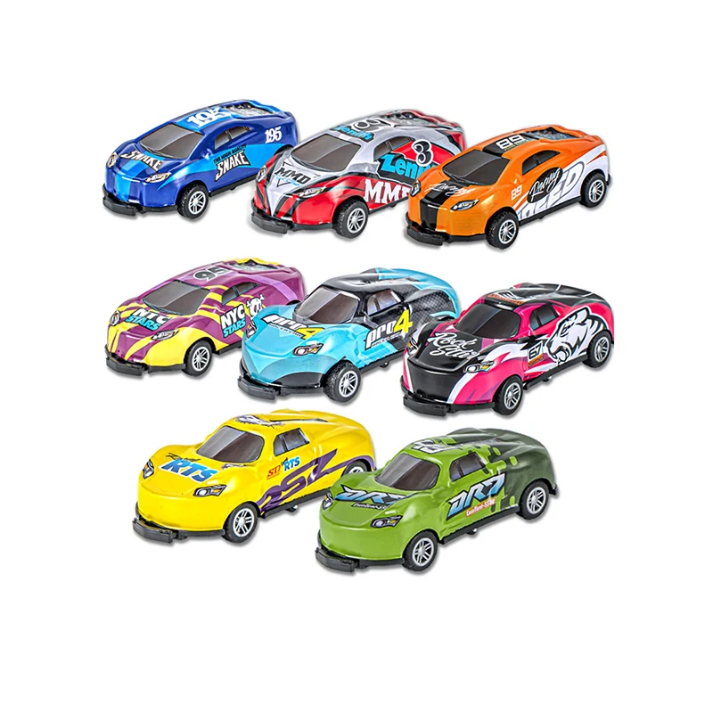 Juguete para niños, catapulta de choque extraíble de 360 grados, cubo abatible, coche de carreras, coche pequeño, modelo de juguete, coche de juguete para regalo