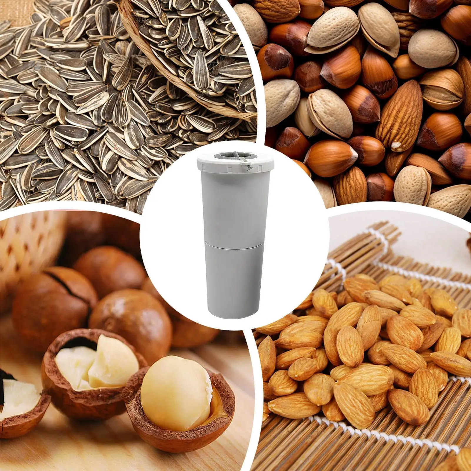 Sunflower Nut Spit Cup For Car With Lanyard 500ml Portable Container Nut Holder And Spit Cup For Cherries Blueberries Snacks