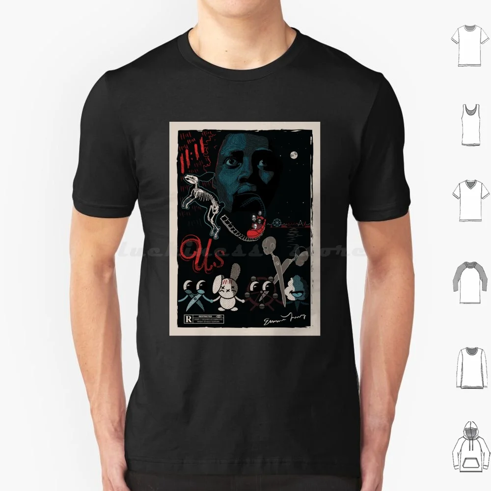 Us Horror Movie Poster-Terry T Shirt Men Women Kids 6xl Us Us Movie Movie Peele Horror Horror Art Horror Fan Movie Vintage
