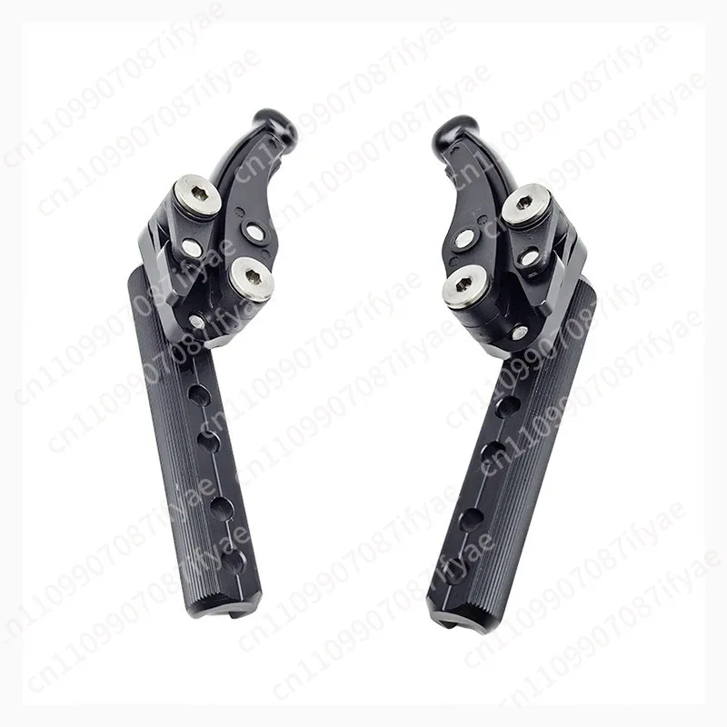 Universal sports wheelchair scissors brake aluminum alloy material multi-color view 3