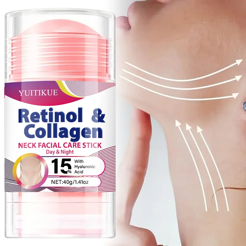 Retinol & Collagen Neck Cream - 40g | Firming, Moisturizing & Lifting | Hyaluronic Acid for All Skin Types