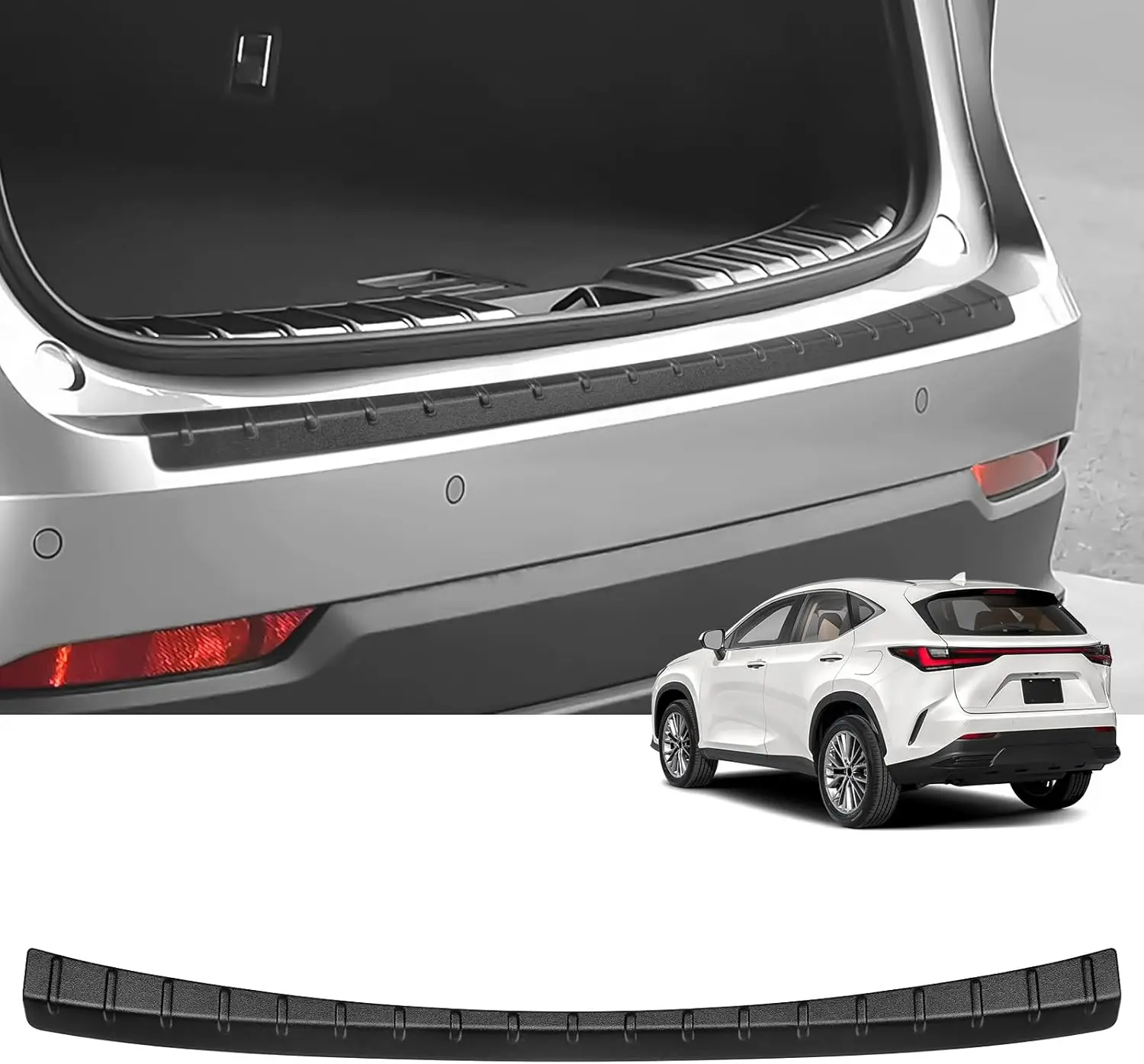 

Rear Bumper Protector for Lexus 2022-2026 NX 250/350/350 F Sport/350h/450h+/450h+ F Sport Car Accessories ABS Plastic Material
