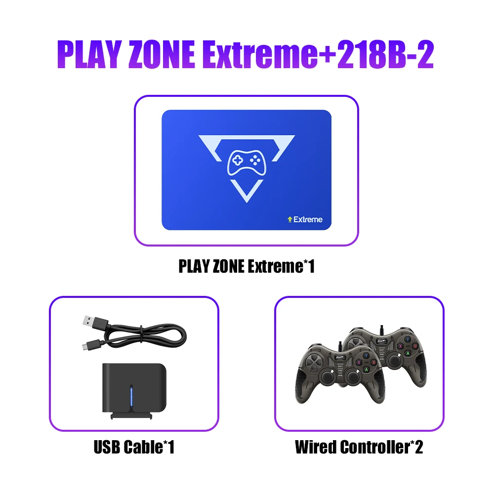 Playzone Extreme Retro Game Solid State Drive 20000+Games for PS5