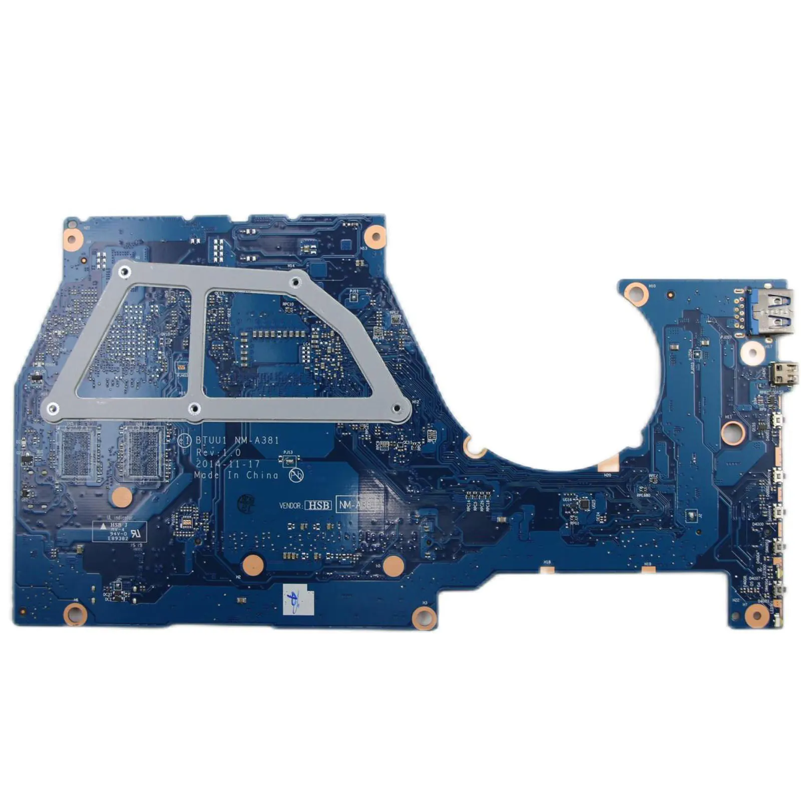 For Lenovo YOGA 3 14 Yoga 3-1470 Laptop Mainboard NM-A381 Motherboard UMA I5-5200U  CPU with CPU I5 100% Test Work