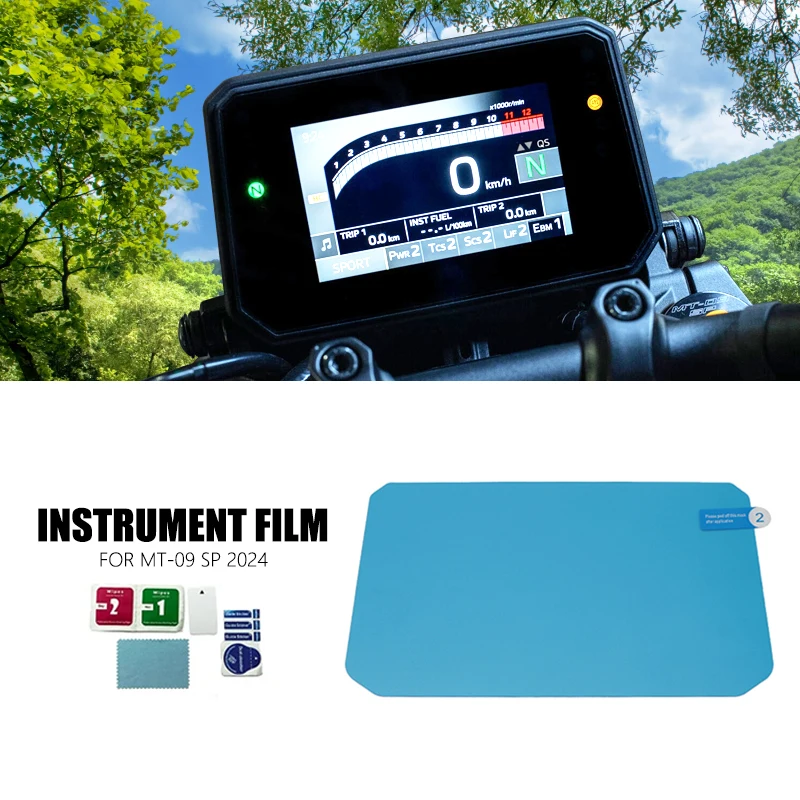 

For Yamaha MT-09 Screen Dashboard Protection MT09 MT 09 SP 2024 Motorcycle Accessories Screen Protector sticker Instrument Film