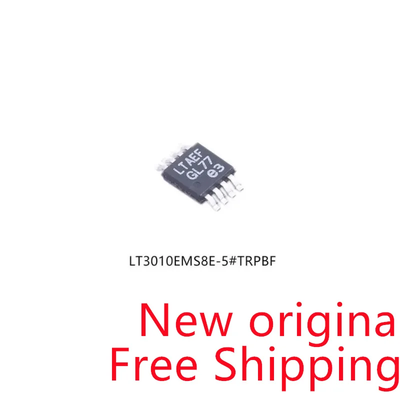 10piece New Original LT3010EMS8E-5 LT3010-5 LTAEF MSOP-8 50mA, 3V to 80V Low Dropout Micropower Linear Regulator IC chip