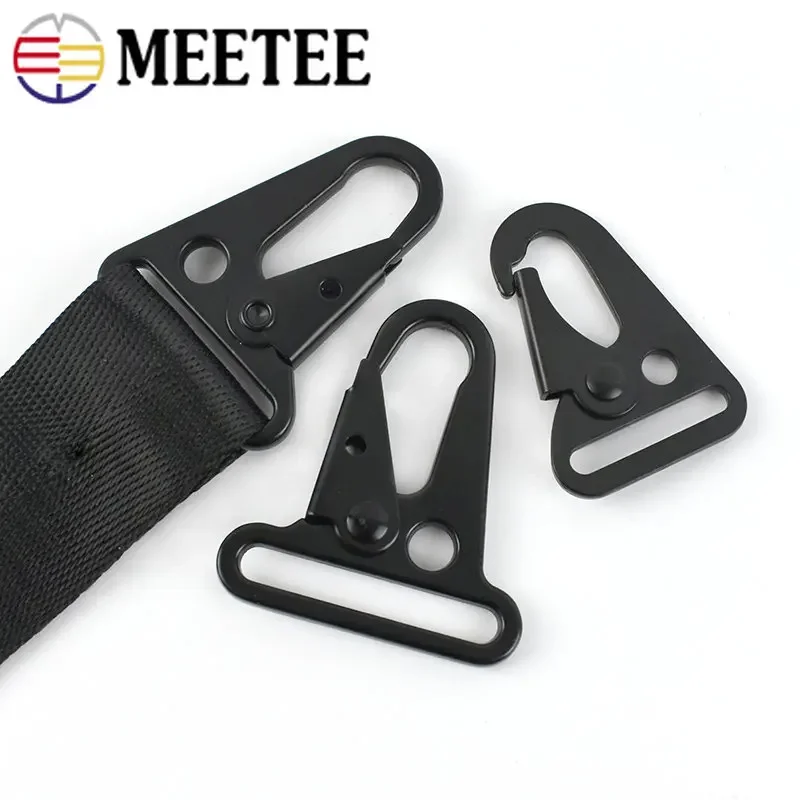 5/10Pcs 20/25/32/38mm Metal Buckle Bag Strap Lobster Clasp Backpack Webbing Dog Collar Trigger Snap Hook DIY Hardware Accessory