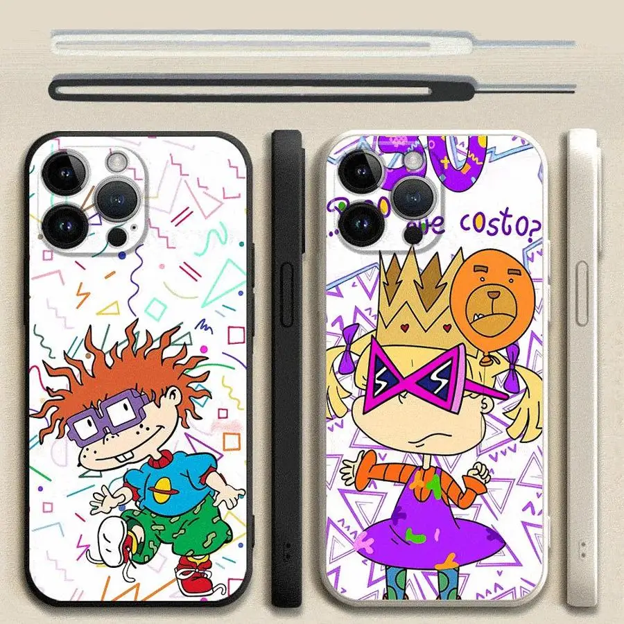 

Мягкий чехол из ТПУ с изображением аниме «Думные персонажи» для Apple iPhone 16e 11 12 13 Pro Max XS XR 7 8 16 14 15 Plus