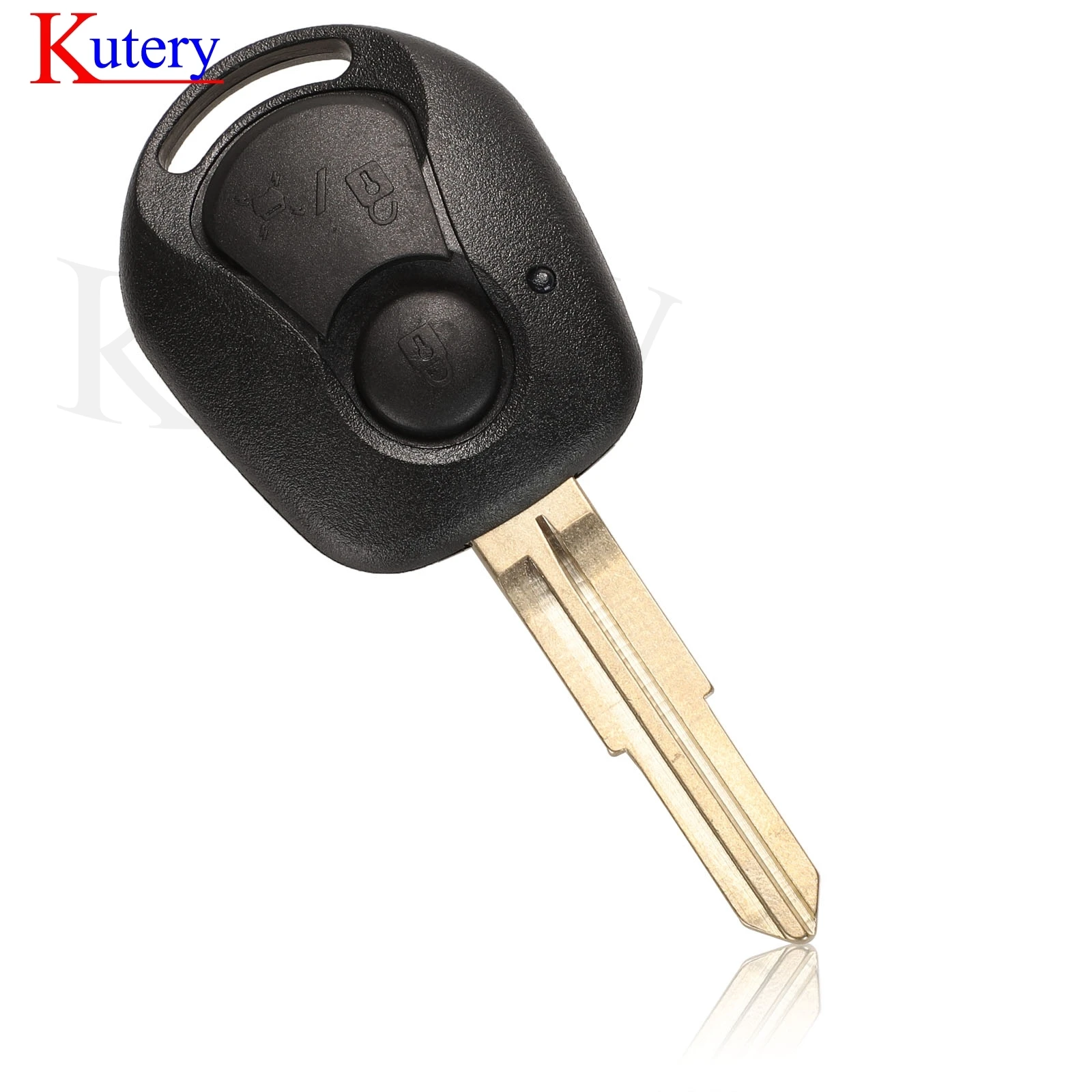 jingyuqin 2 Button Car Key shell Replacement Fob Cover Case Remote Cover For Ssangyong Actyon Kyron Rexton korando